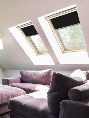 Classic Black Blackout Skylight Blind To Fit Dakstra Windows