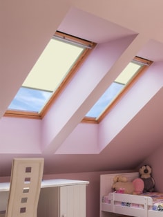 Classic Lambskin Blackout Skylight Blind To Fit Dakstra Windows