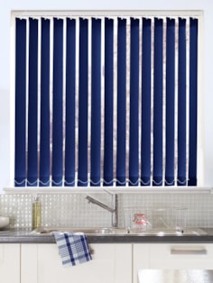 Deep Ocean Daylight 89mm Vertical Blind Replacement Slats