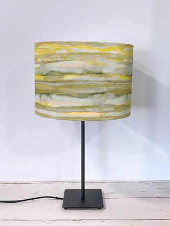 Aquarelle Mustard Lampshade