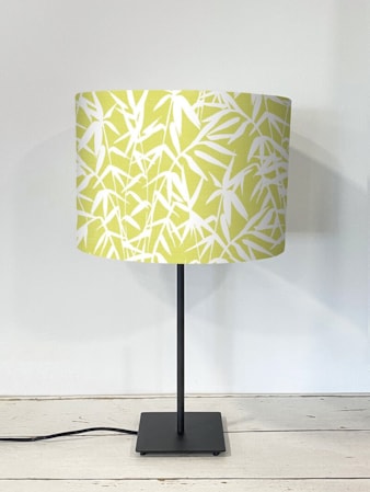 Bamboo Shadows Lime Lampshade