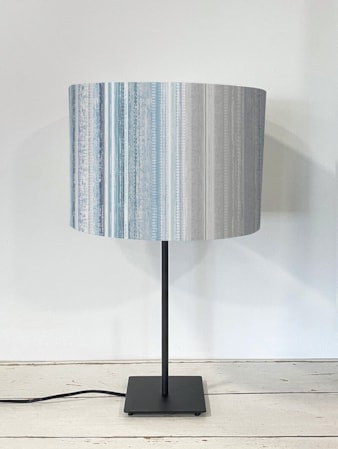 Bottesford Stripe Coastal Blue Lampshade