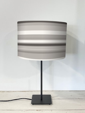 Coastal Stripe Sea Salt Lampshade