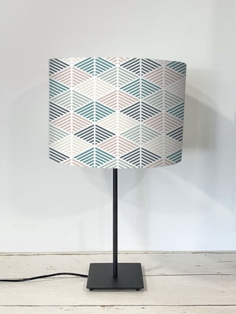 Dusky Stripes Lampshade