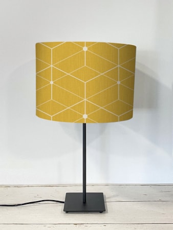 Illusion Yellow Lampshade