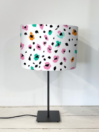 Leopard Print Multi Lampshade