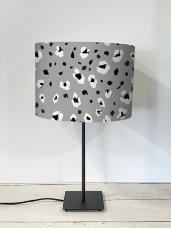 Leopard Print Slate Lampshade