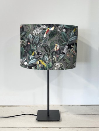 NeoTropical Slate Lampshade