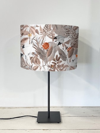 Oriental Aviary Off White Lampshade