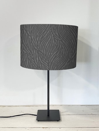 Ripple Dark Grey Lampshade