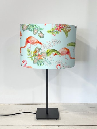 Tropical Flamingo Sky Lampshade