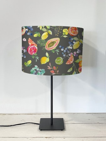 Tutti Frutti Slate Grey Lampshade