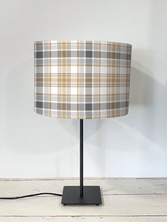 Wallace Check Lampshade