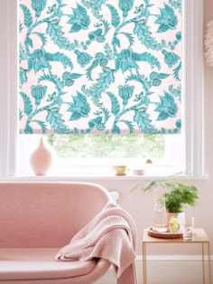 Java Blush Roller Blind by Boon & Blake