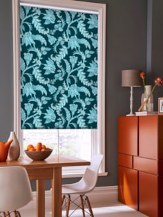 Java Teal Roller Blind by Boon & Blake