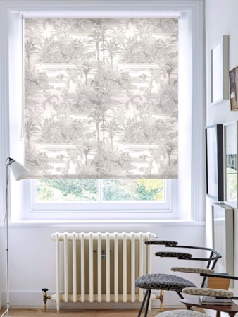 Tropical Toile Natural Roller Blind by Boon & Blake