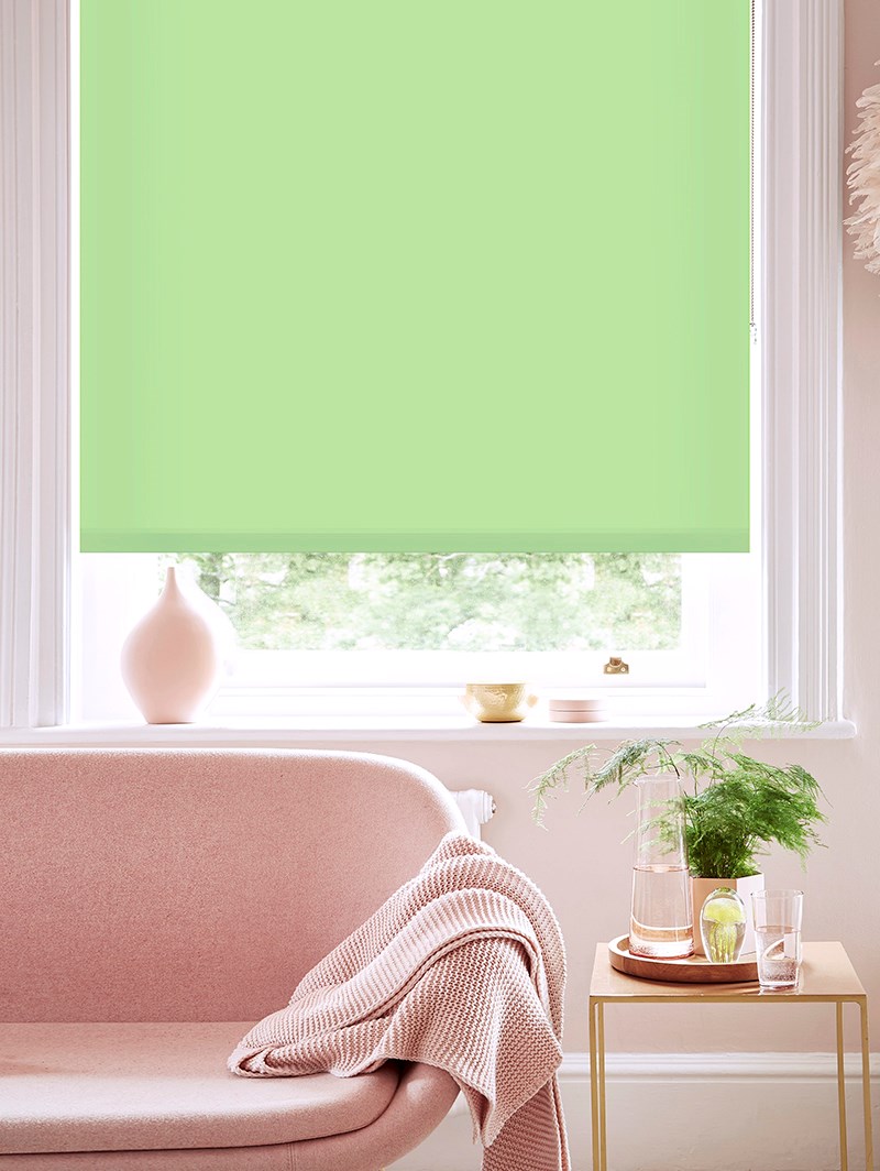 Stem Green Daylight Roller Blind