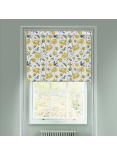 Chrysanthemum Electric Roller Blind by Lorna Syson