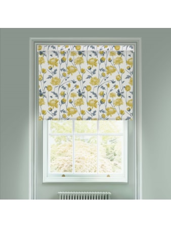 Chrysanthemum Electric Roller Blind by Lorna Syson