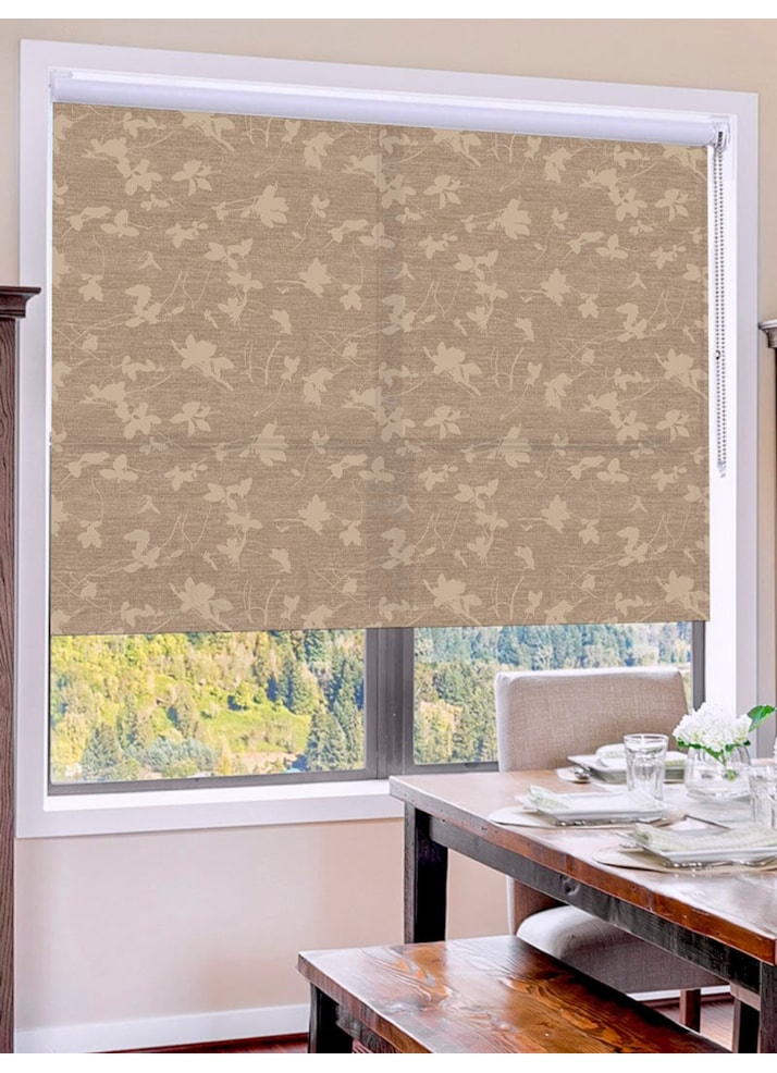 Arya Ash Floral Roller Blind