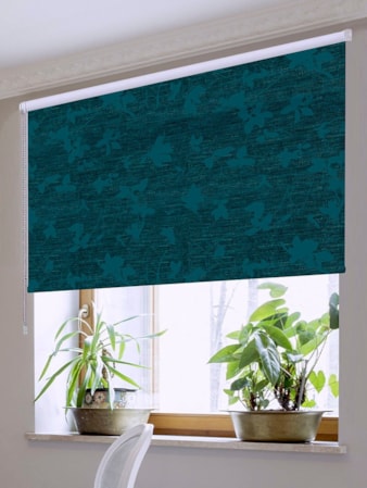 Arya Marine Floral Roller Blind