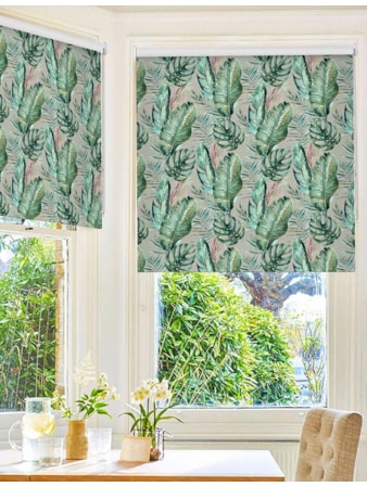 Botanica Moonlight Floral Roller Blind