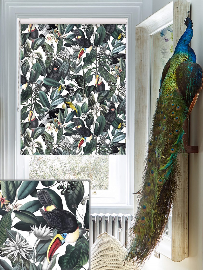 NeoTropical Natural Jungle Roller Blind