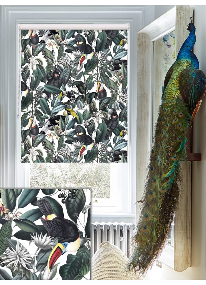 NeoTropical Natural Jungle Roller Blind