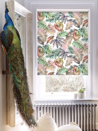 Sumatra Natural Jungle Roller Blind