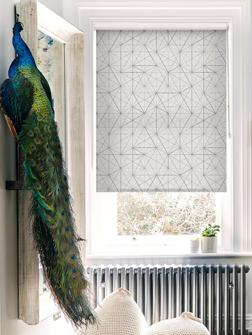 Apex Mono Geometric Roller Blind