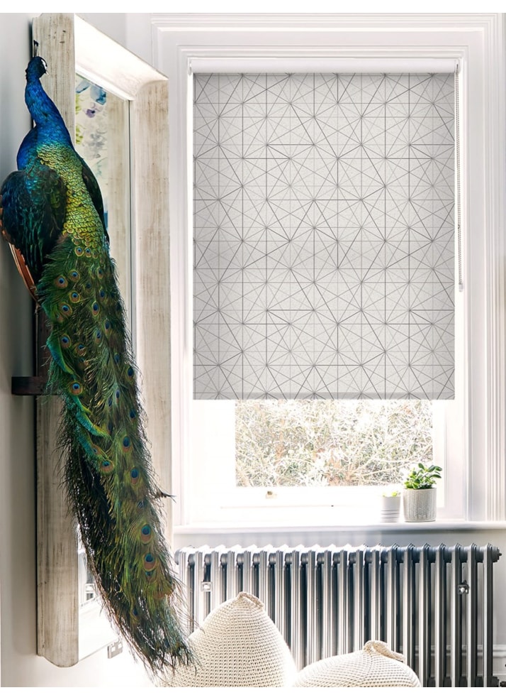 Apex Mono Geometric Roller Blind