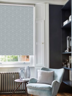 Illusion Pebble Geometric Roller Blind