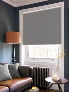 Illusion Stone Geometric Roller Blind