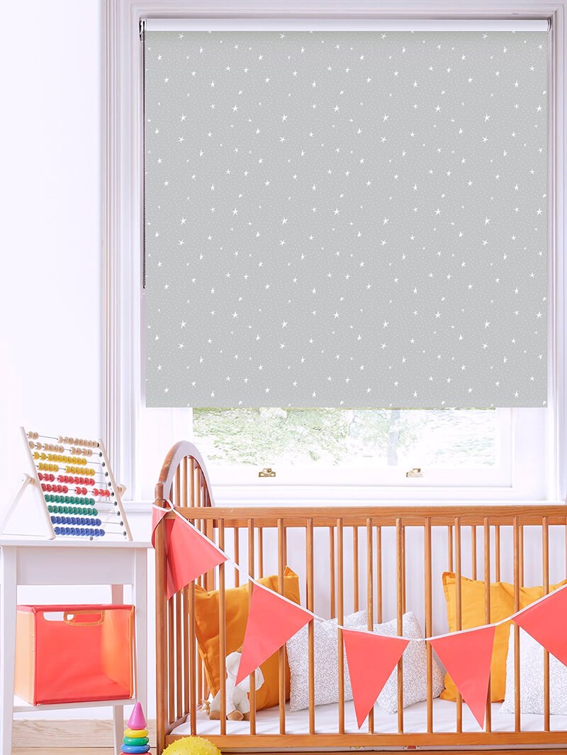 Astral Grey Childrens Roller Blind