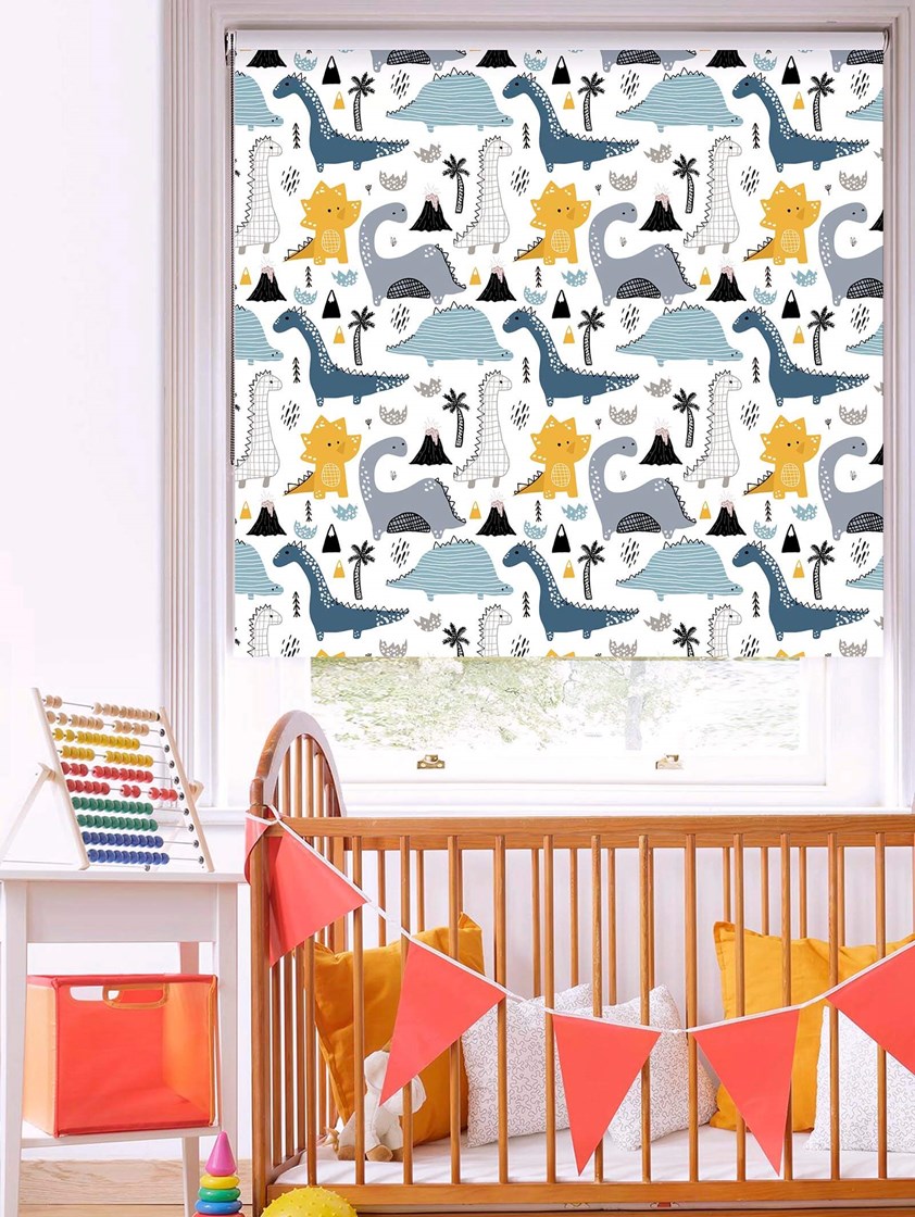 Designer Dinosaurs Childrens Roller Blind