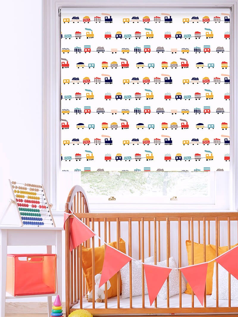 Locomotive Childrens Roller Blind