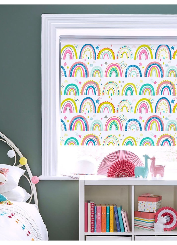 Over The Rainbow Multi Childrens Roller Blind