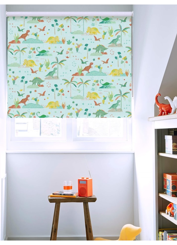 Rainforest Roar Sky Childrens Roller Blind