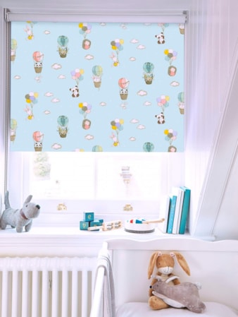 Up Up and Away Childrens Roller Blind