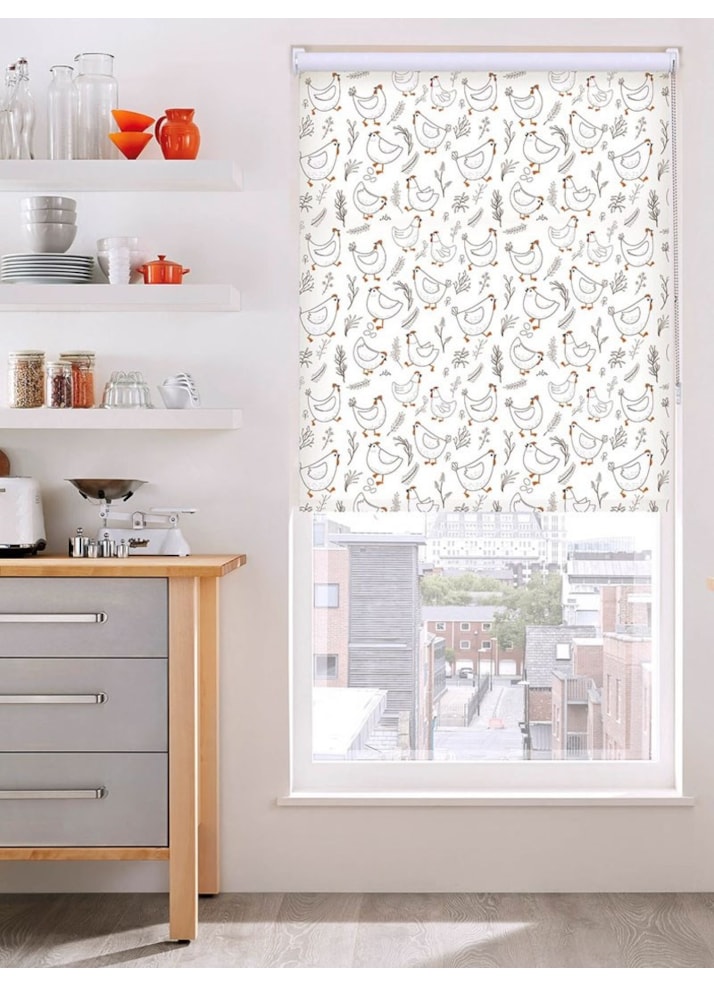 Spring Chicken Roller Blind