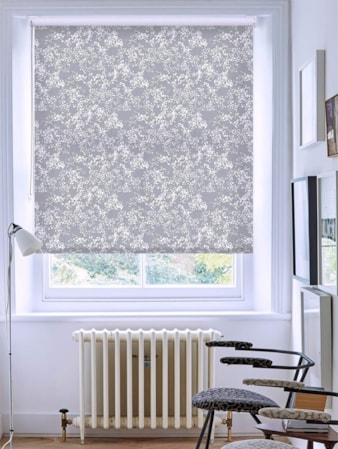 Arla Grey Roller Blind by Lorna Syson