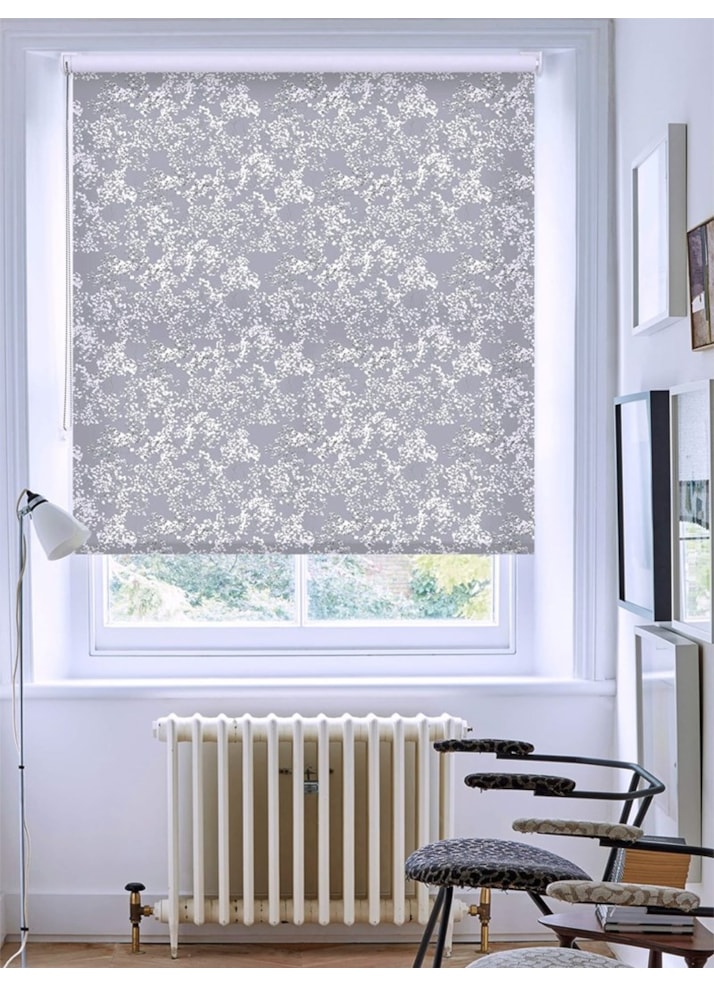 Arla Grey Roller Blind by Lorna Syson