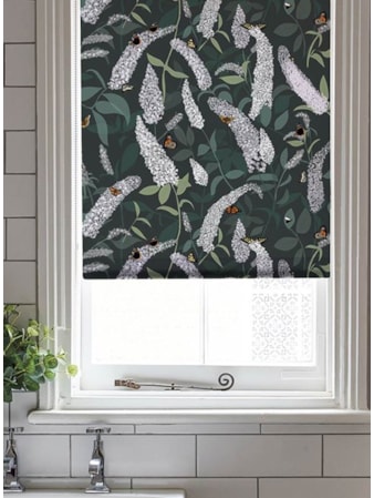 Buddleia Roller Blind by Lorna Syson