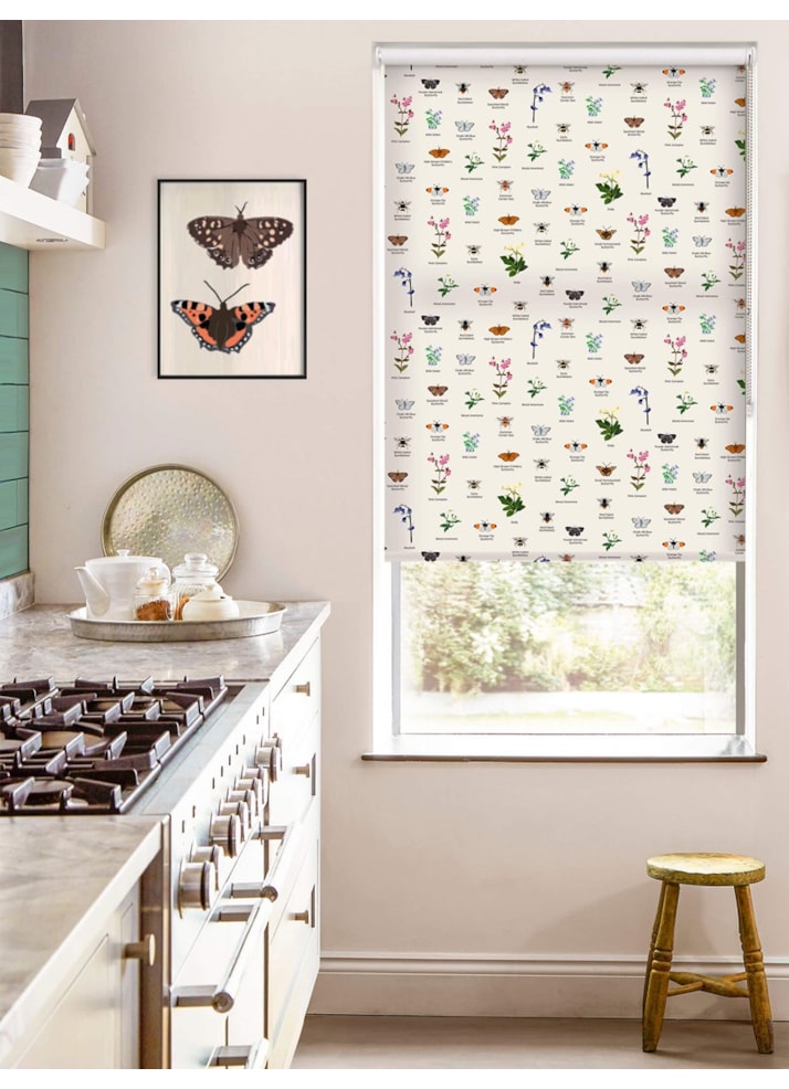 Oxfordshire Wildlife Roller Blind by Lorna Syson