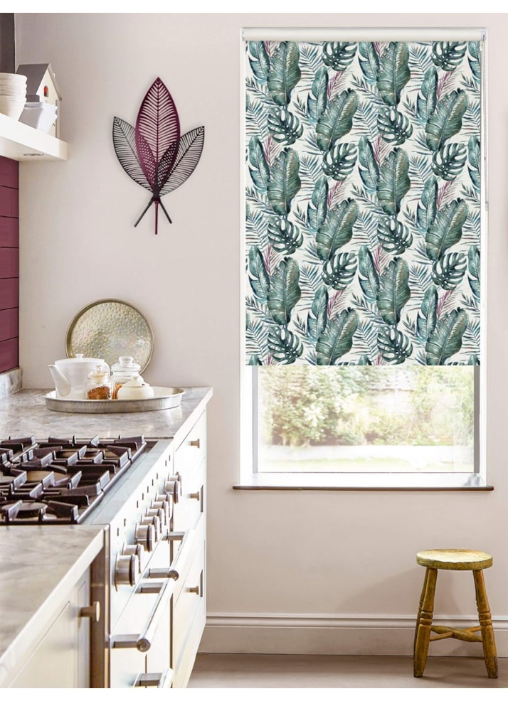 Botanica Daybreak on Linen Blackout Roller Blind