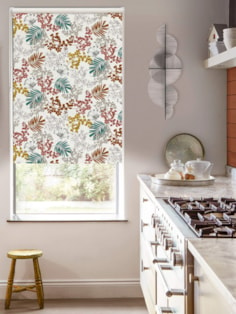 Maidenhair Cedar on Linen Blackout Roller Blind