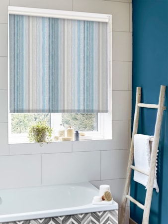 Bottesford Stripe Coastal Blue Roller Blind