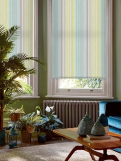 Bottesford Stripe Sky Roller Blind