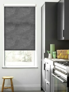 Cascade Metal Grey Roller Blind