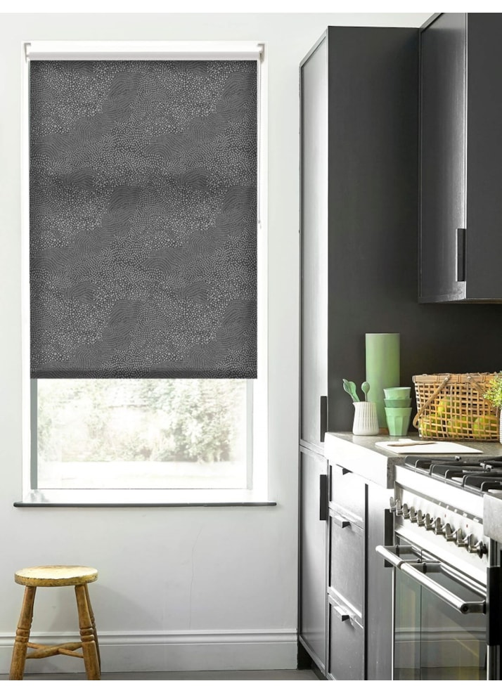 Cascade Metal Grey Roller Blind